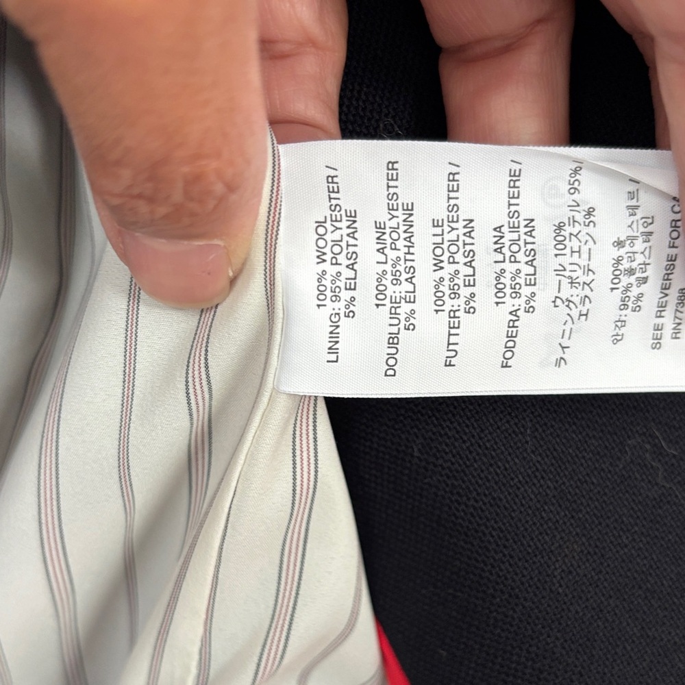 J. Crew Black Blazer with Gold Accent - Picture 2 of 2